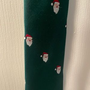 Green, Santa Clause Tie